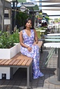 Maya Cachemire Rose & Bleu