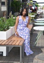 Maya Cachemire Rose & Bleu