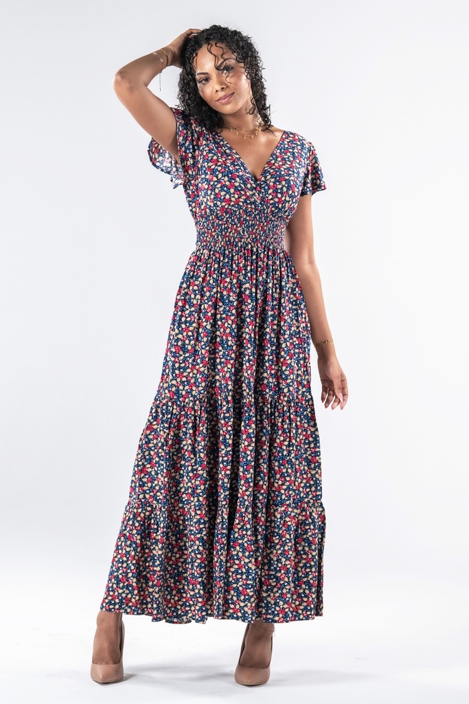 Amanda Liberty Marine & Fuchsia
