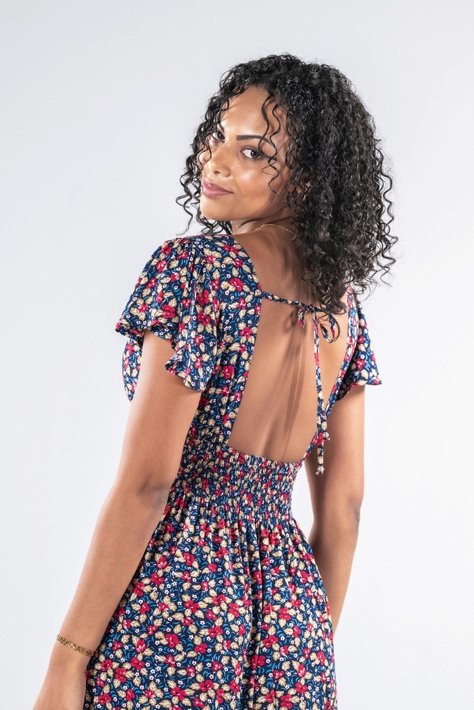 Amanda Liberty Marine & Fuchsia
