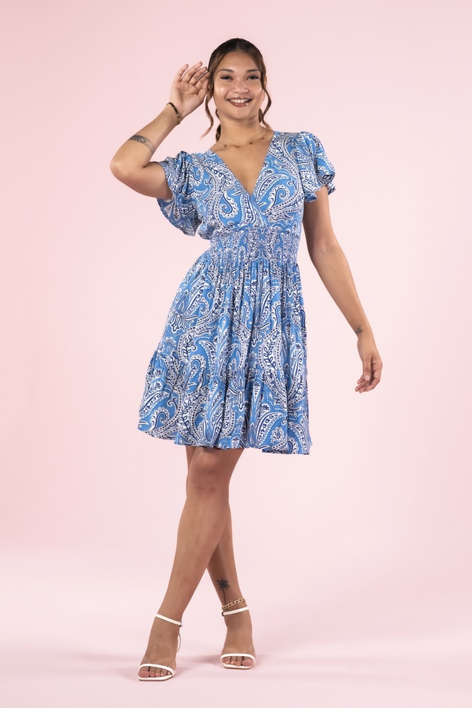 Bianca Cachemire Turquoise