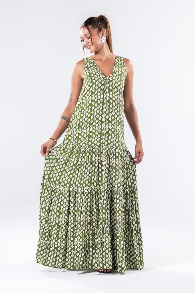 Valeria Motifs Verts