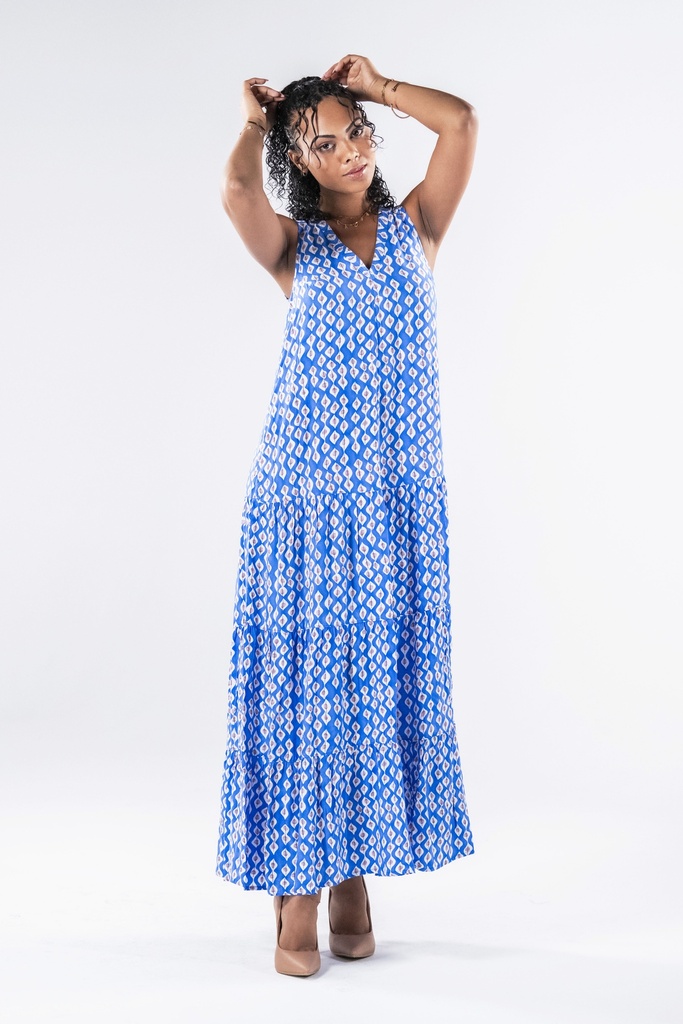 Valeria Motifs Bleus