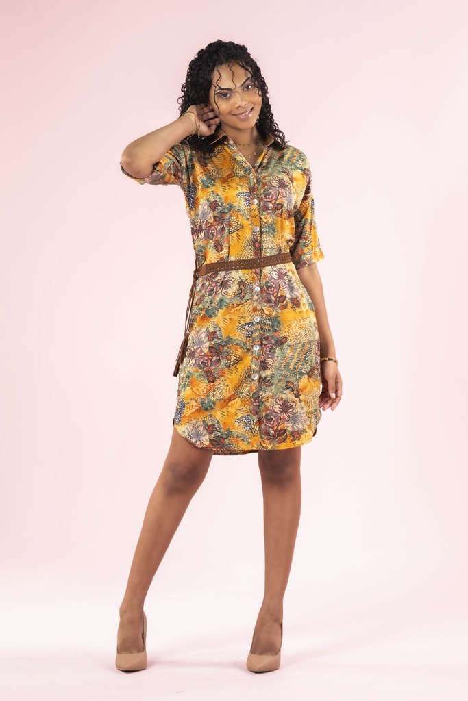 Emilia Satin Abeille