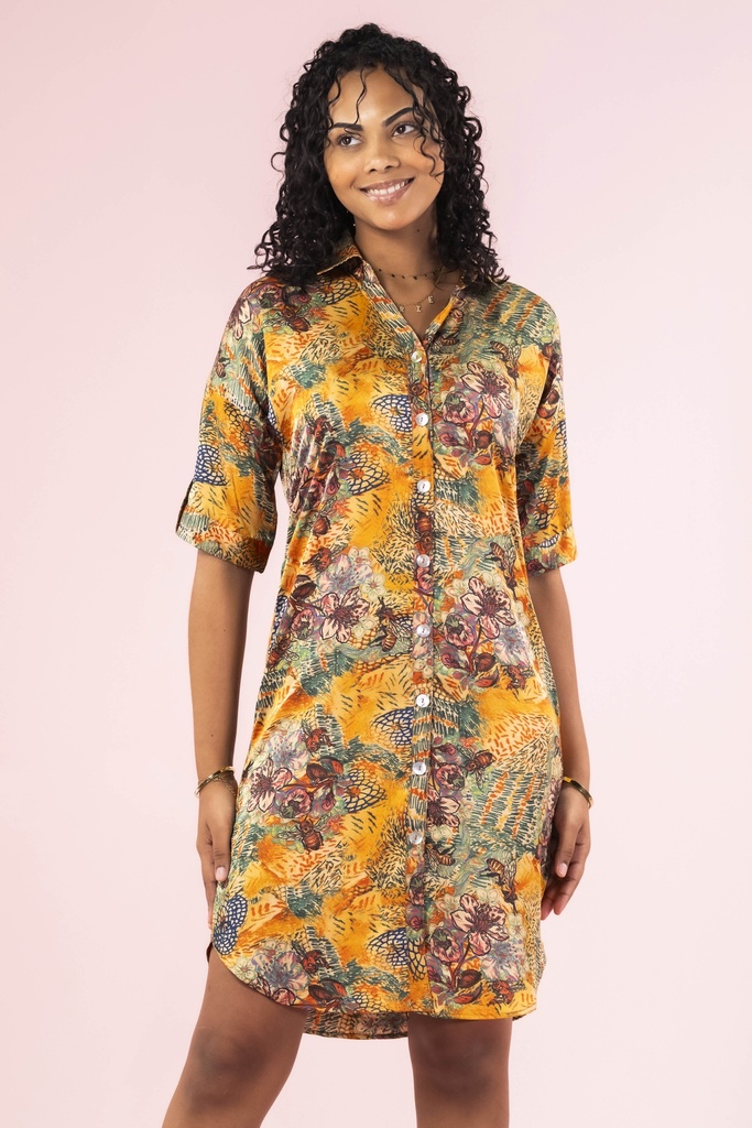 Emilia Satin Abeille