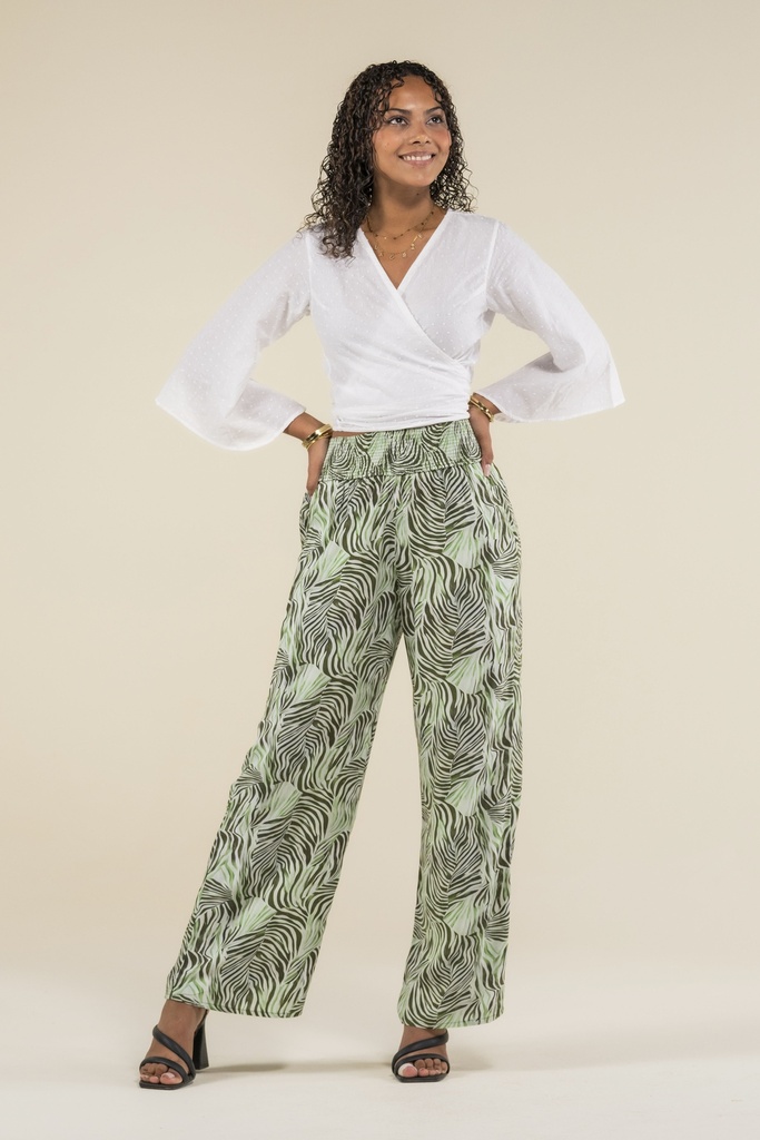 Lola Zèbre Kaki & Marron