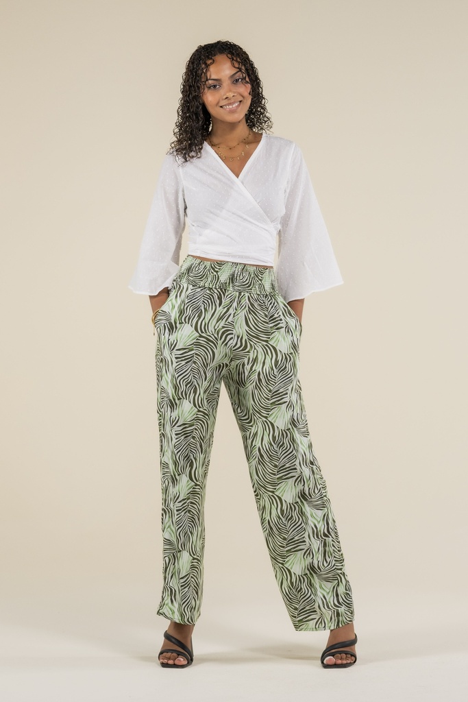 Lola Zèbre Kaki & Marron