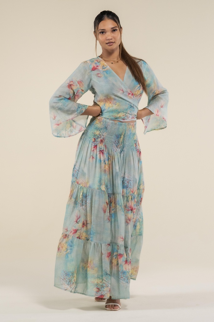 Sofia Soie Turquoise