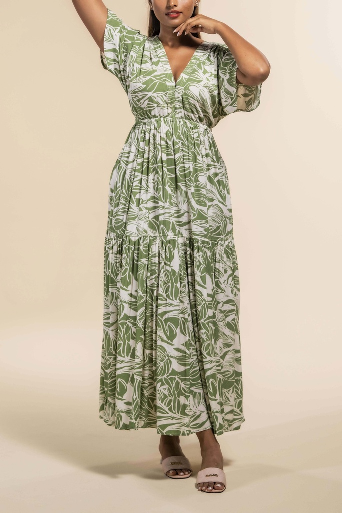 Anita Khaki Leaves