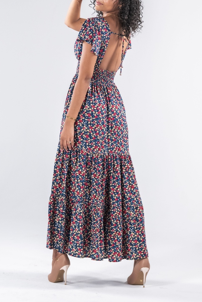 Amanda Navy & Fuchsia