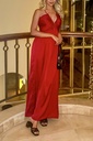 Pia Satin Grenat