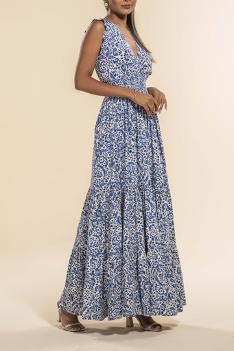 Ortensia Volutes Bleues