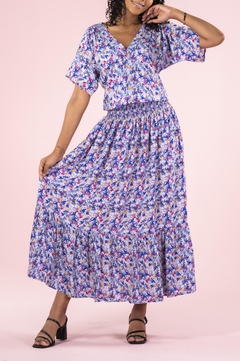 Natalia Blue & Fuchsia