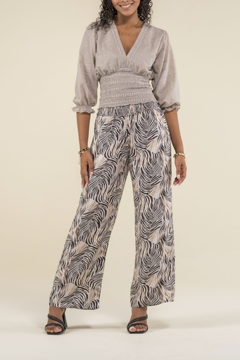 Lola Zèbre Marron & Beige